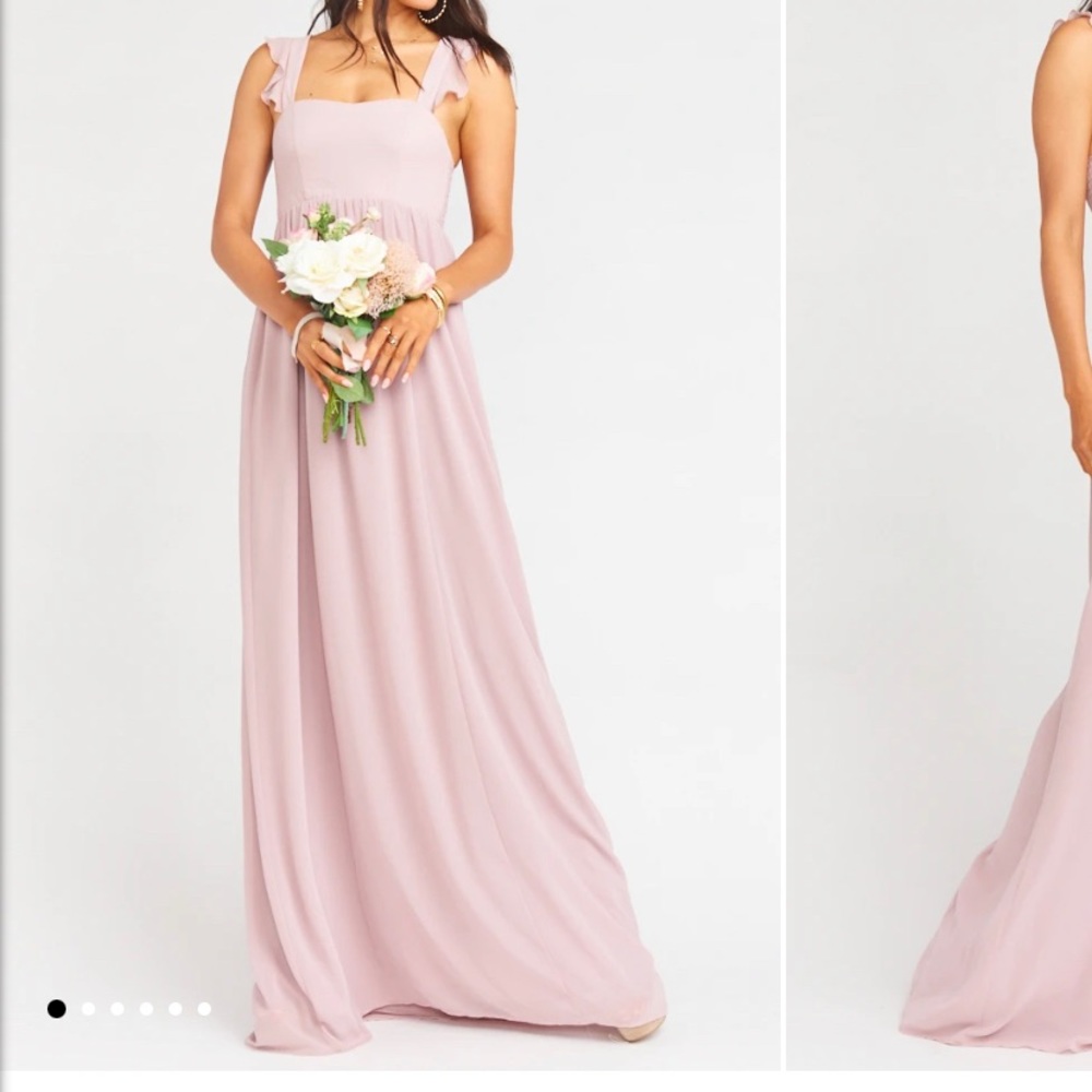 Show Me Your Mumu June Maxi Dress - neutral mauve